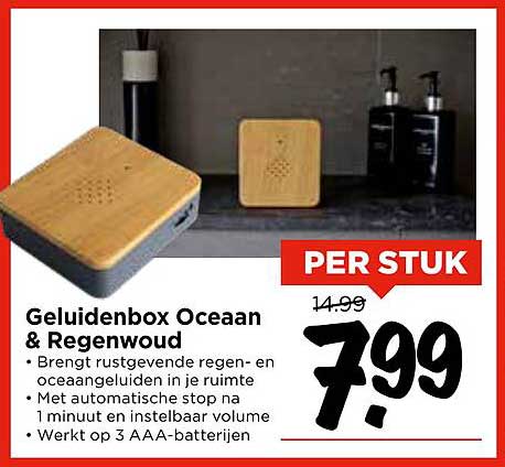 Geluidenbox Oceaan & Regenwoud