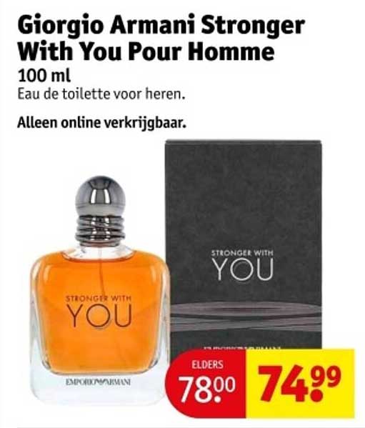 Giorgio Armani Stronger With You Pour Homme