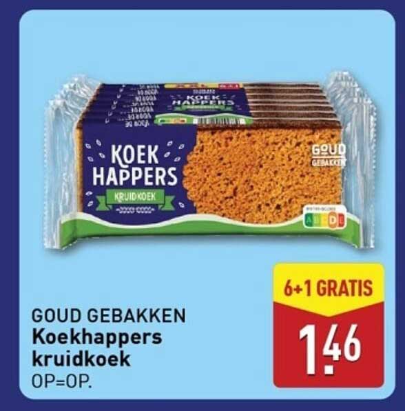 Goud Gebakken Koekhappers kruidkoek