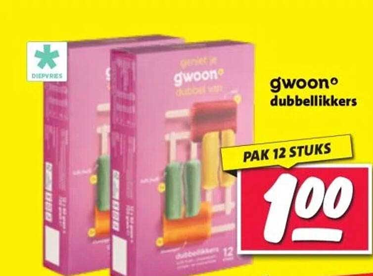 gwoon® dubbellikkers