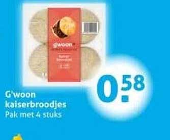 G'woon kaiserbroodjes