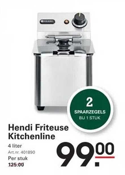 Hendi Friteuse Kitchenline