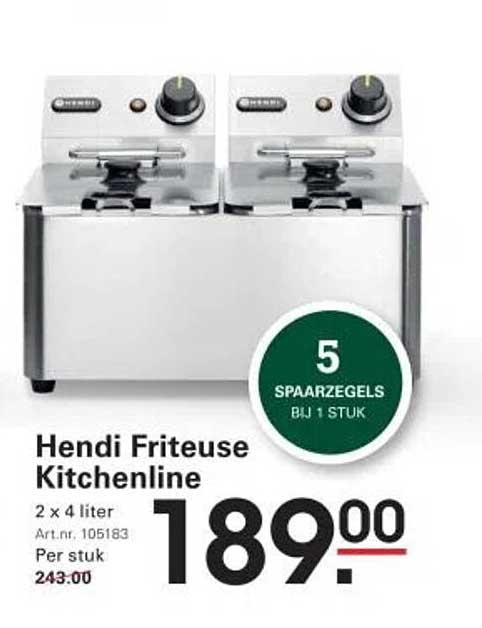 Hendi Friteuse Kitchenline