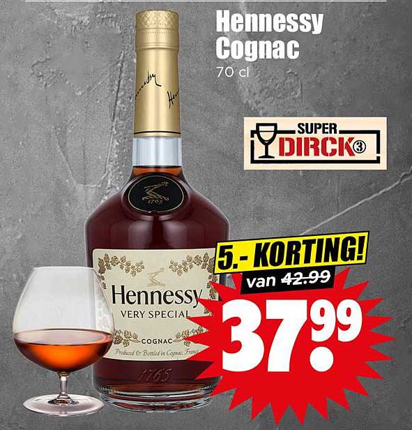 Hennessy Cognac 70 cl