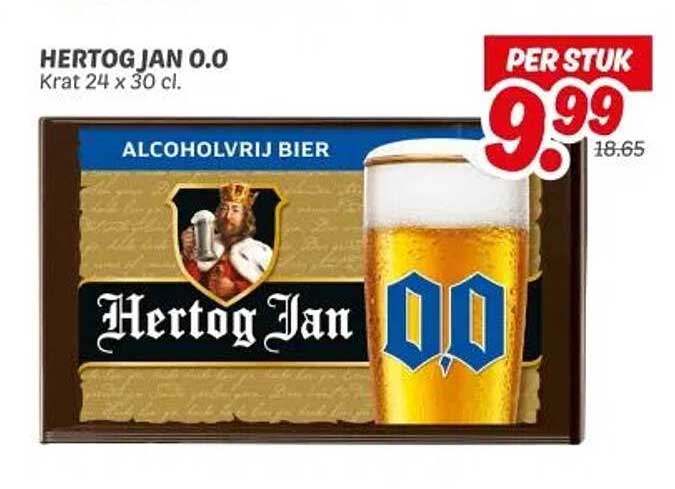 HERTOG JAN 0.0 Krat 24 x 30 cl