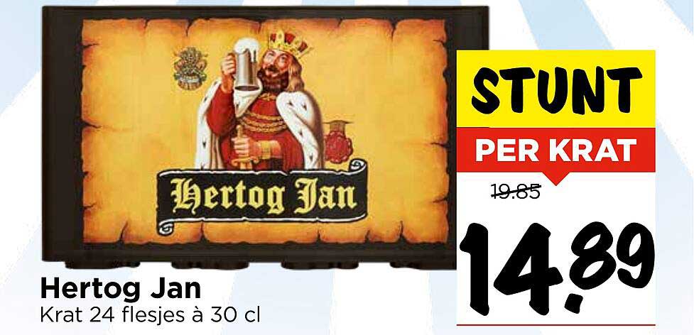 Hertog Jan Krat 24 flesjes à 30 cl