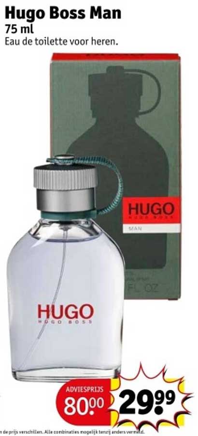Hugo Boss Man 75 ml Eau de toilette voor heren.