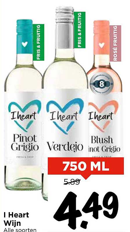 I Heart Wijn - Alle soorten