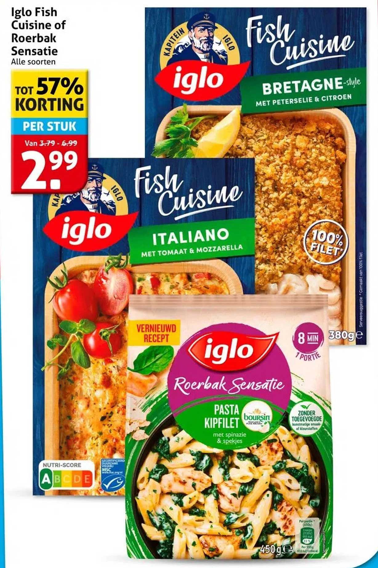 Iglo Fish Cuisine of Roerbak Sensatie