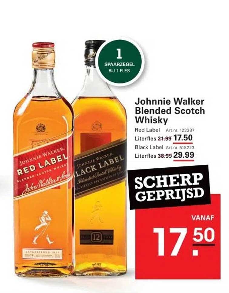Johnnie Walker Blended Scotch Whisky