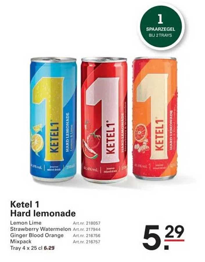 Ketel 1 Hard lemonade