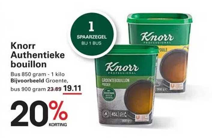 Knorr Authentieke bouillon