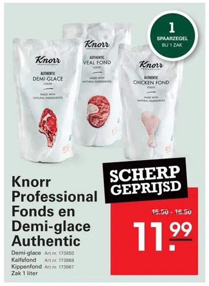 Knorr Professional Fonds en Demi-glace Authentic