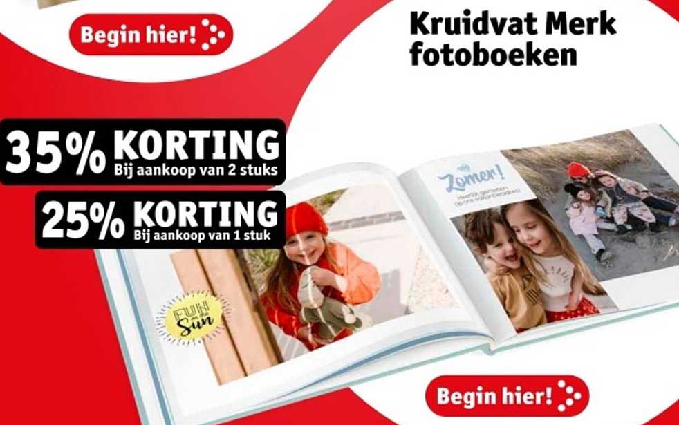 Kruidvat Merk fotoboeken