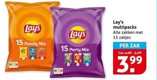 Lay's multipacks