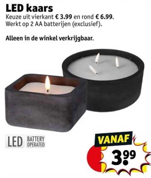 LED kaars