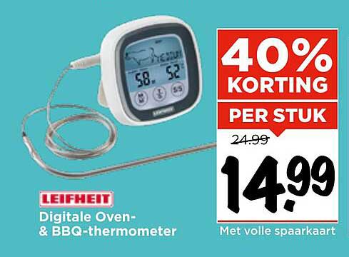 Leifheit Digitale Oven- & BBQ-thermometer