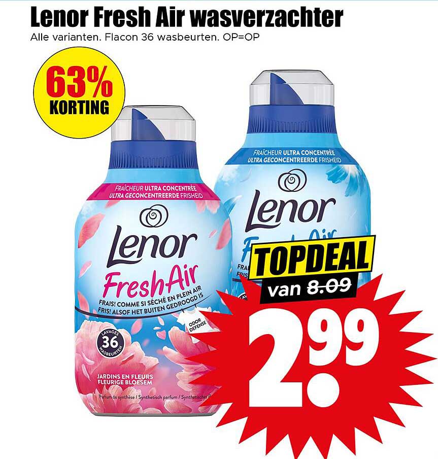 Lenor Fresh Air wasverzachter