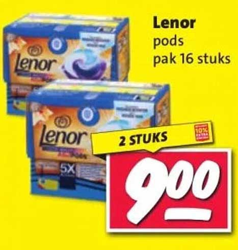 Lenor pods pak 16 stuks