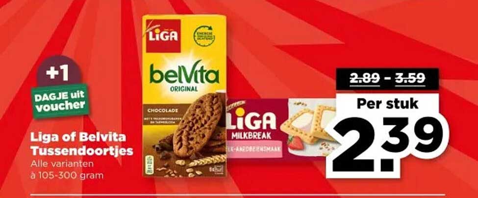 Liga of Belvita Tussendoortjes