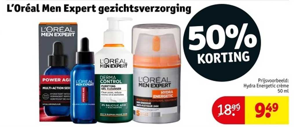 L’Oréal Men Expert gezichtsverzorging