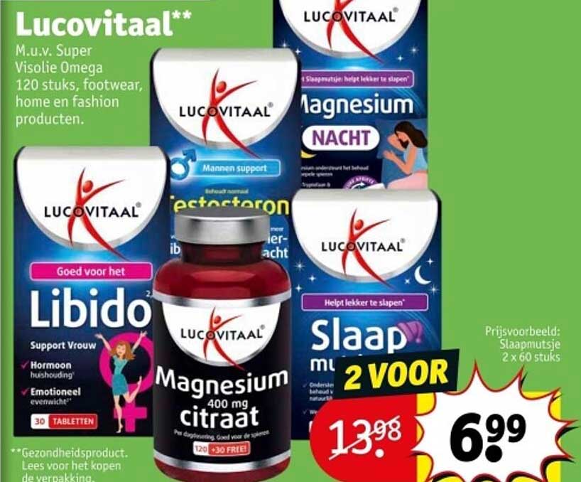 Lucovitaal Magnesium 400 mg citraat