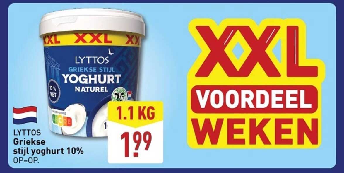 LYTTOS Griekse stijl yoghurt 10%