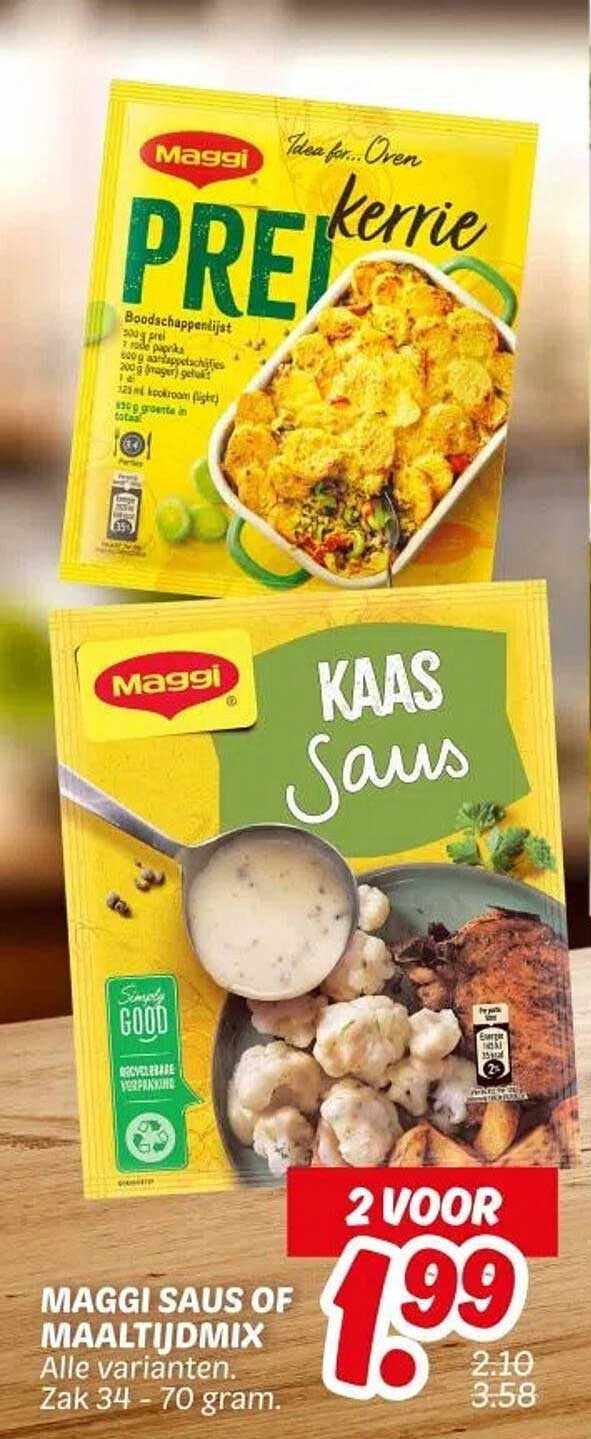 MAGGI SAUS OF MAALTJDMIX