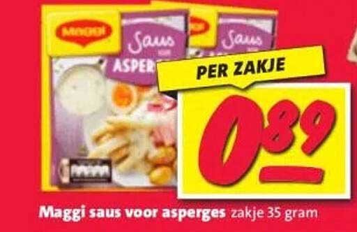 Maggi saus voor asperges zakje 35 gram