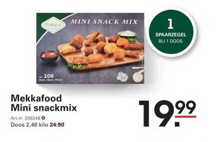 Mekkafood Mini snackmix