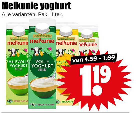 Melkunie yoghurt