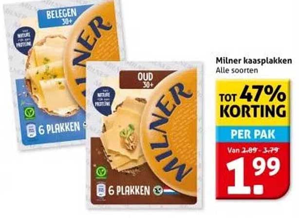 Milner kaasperfelin - Alle soorten