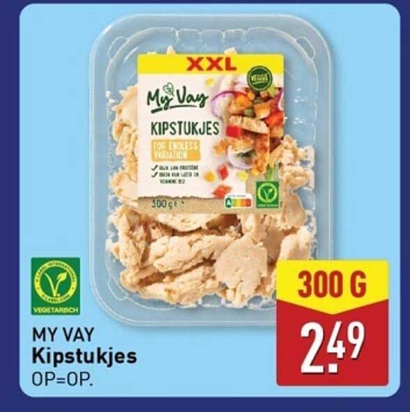 MY VAY Kipstukjes