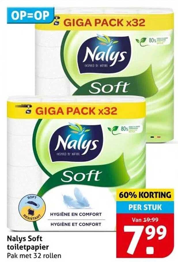 Nalys Soft toiletpapier