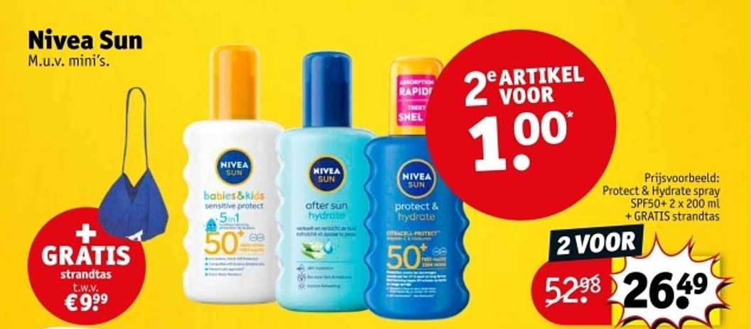 Nivea Sun M.u.v. mini's