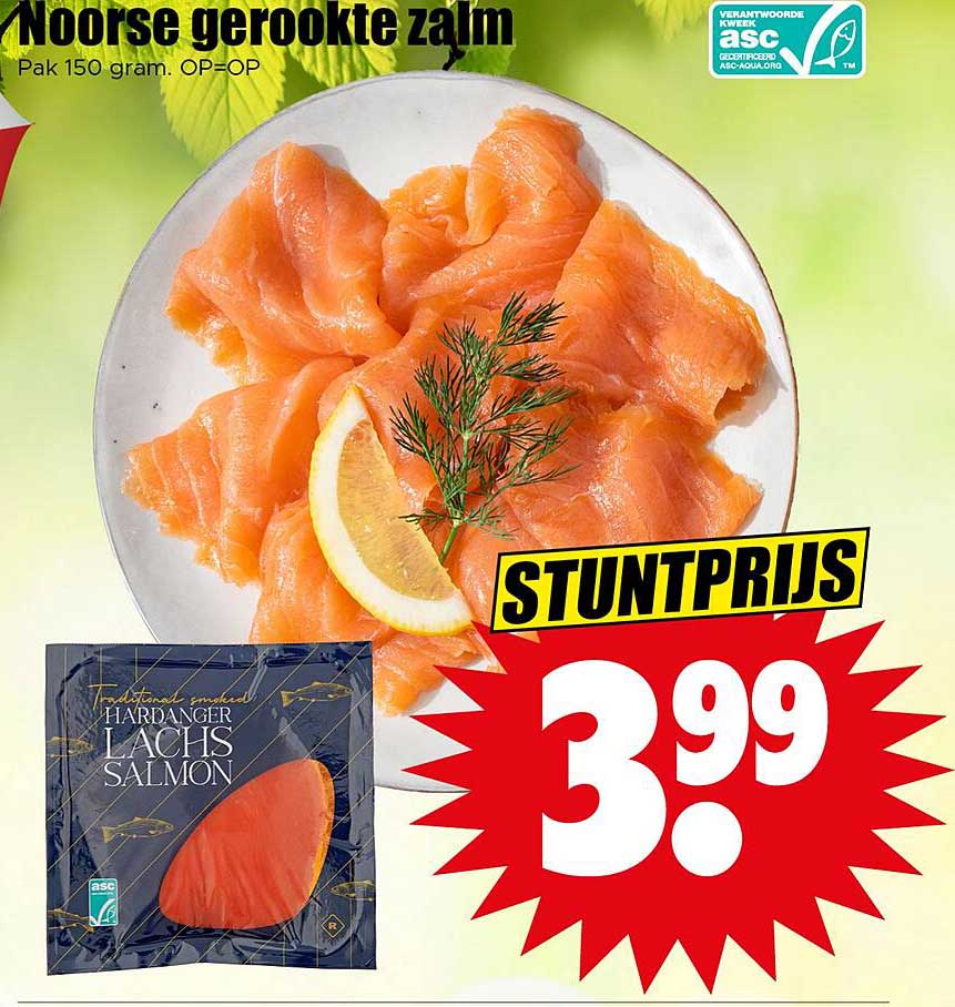 Noorse gerookte zalm