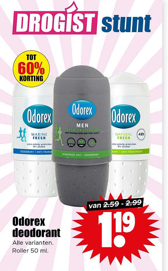 Odorex deodorant