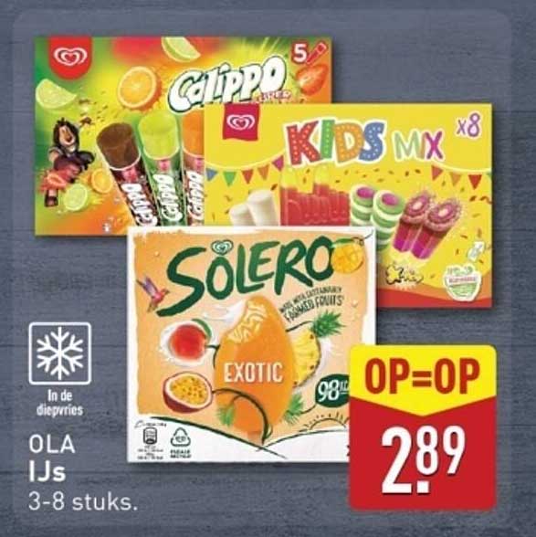 OLA IJs 3-8 stuks