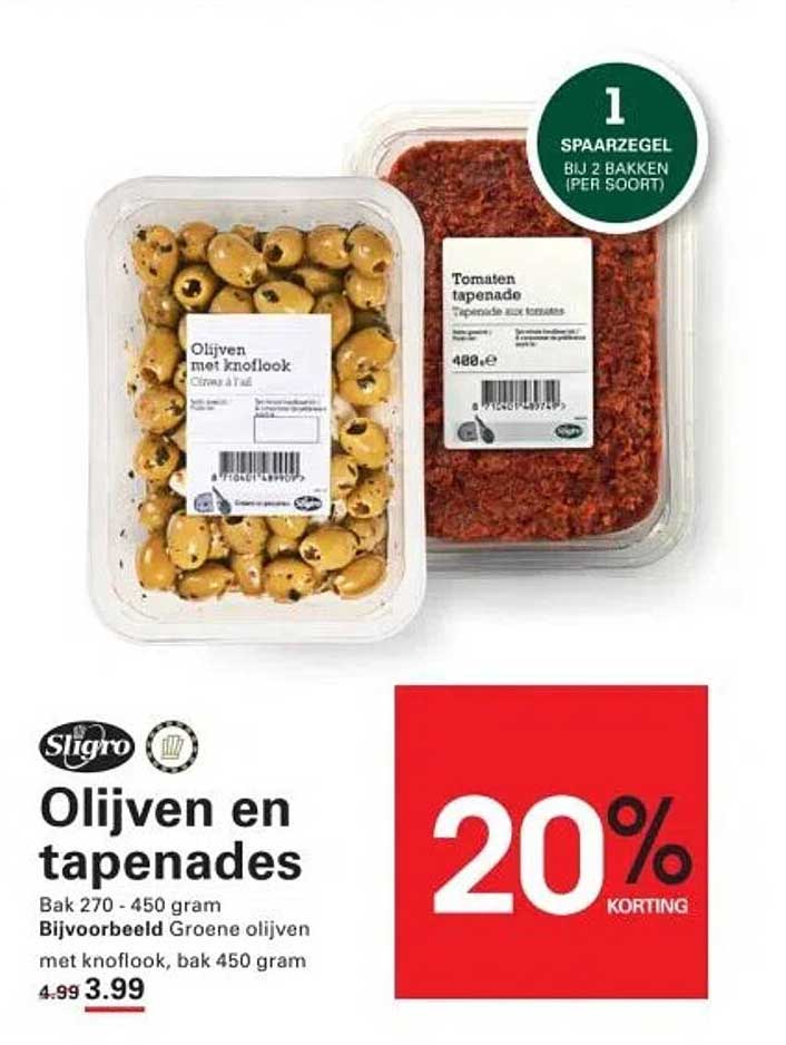 Olijven en tapenades