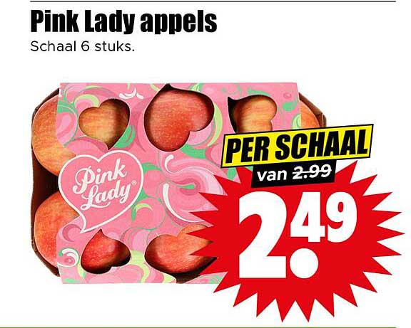 Pink Lady appels