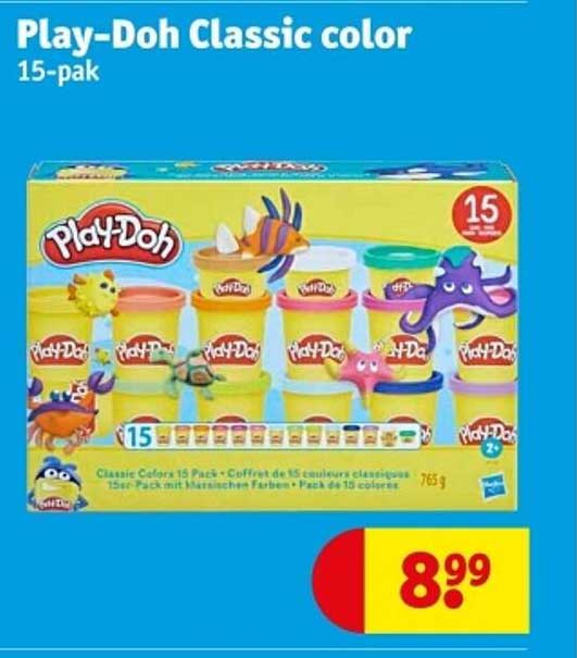 Play-Doh Classic color 15-pak