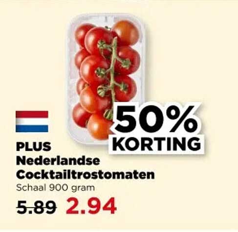 PLUS Nederlandse Cocktailtomaten