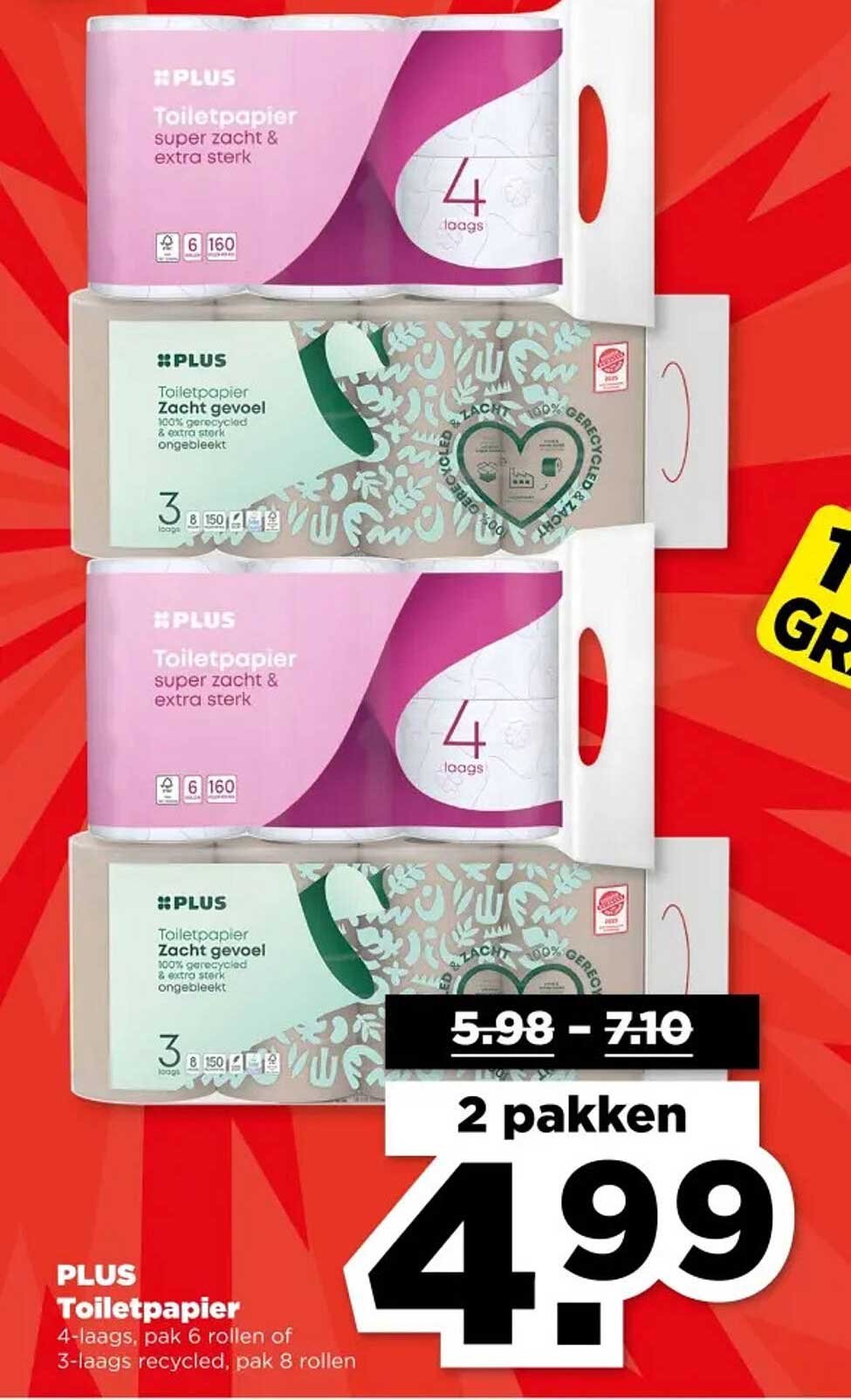 PLUS Toiletpapier