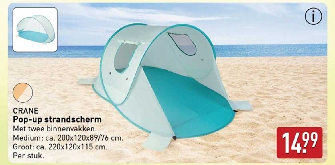 Pop-up strandscherm