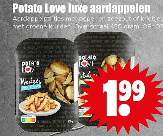 Potato Love luxe aardappelen