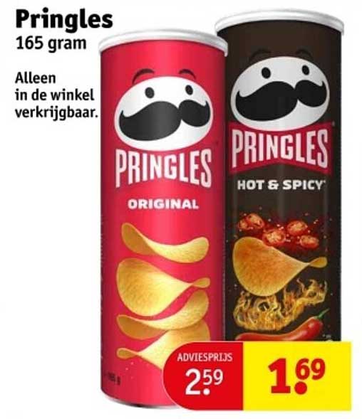 Pringles 165 gram