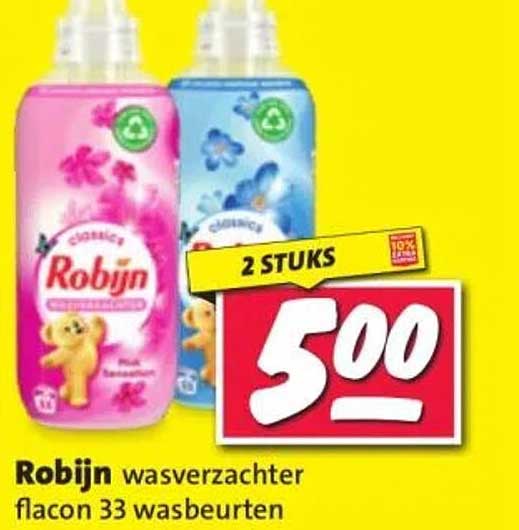 Robijn wasverzachter flacon 33 wasbeurten