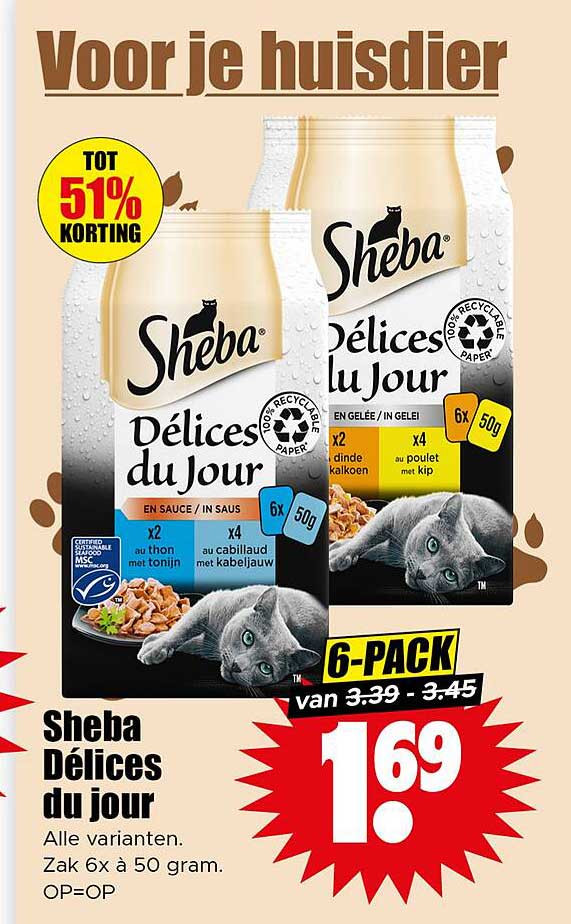 Sheba Délices du jour