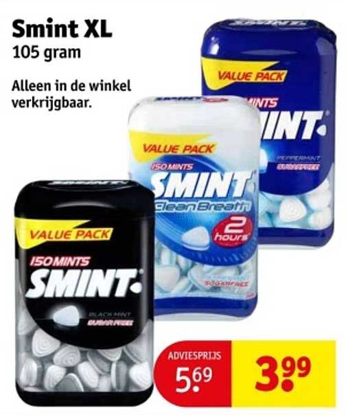 Smint XL 105 gram