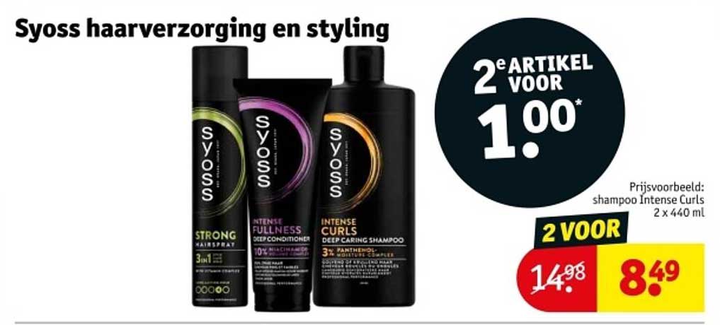 Syoss haarverzorging en styling